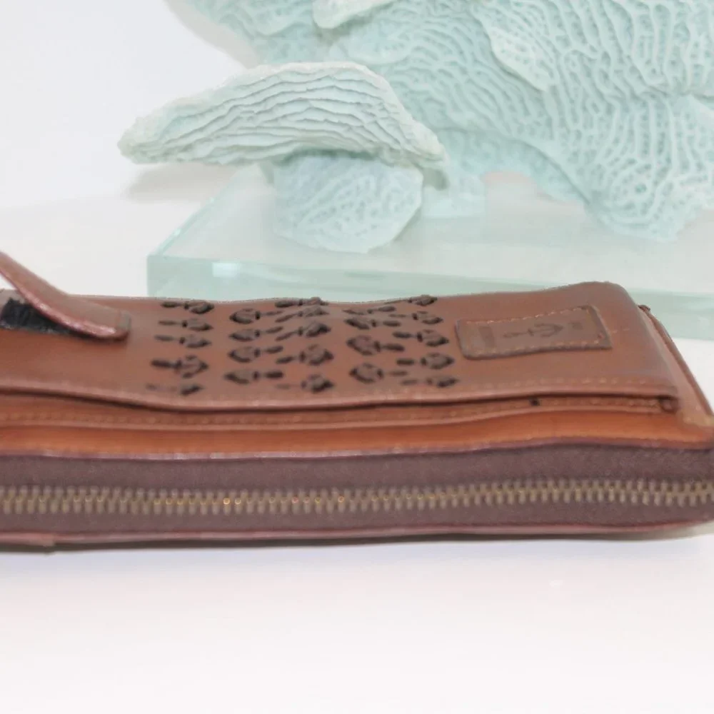 NEW Harbour 2nd Leather Crossbody Shoulder Messanger Bag Purse BROWN Cognac